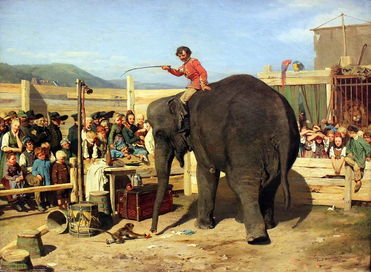Spettacolo circense - Alte Nationalgalerie, Berlino